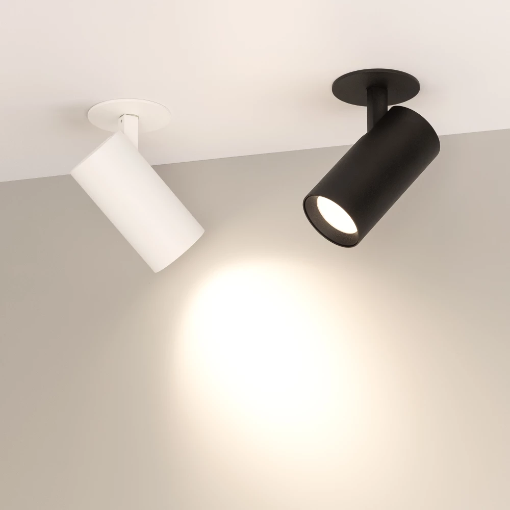 Светильник LGD-LUMOS-R55-9W Warm3000 (BK, 25 deg, 230V) (Arlight, IP20 Металл, 3 года) 034148 - Viokon.com