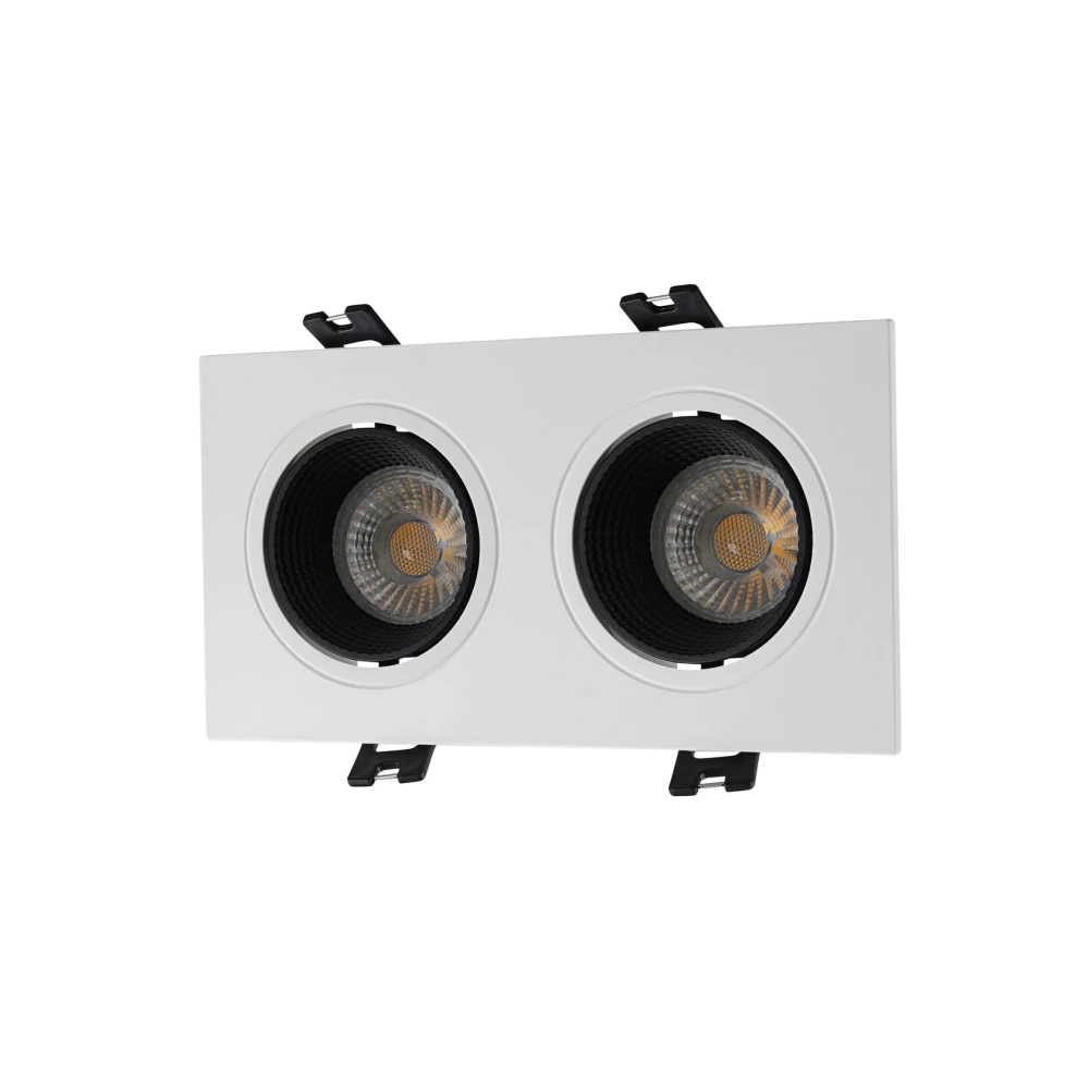 DK3072-WHBK Встраиваемый светильник IP 20 10 Вт GU53 LED белыйчерный пластик - Viokon.com