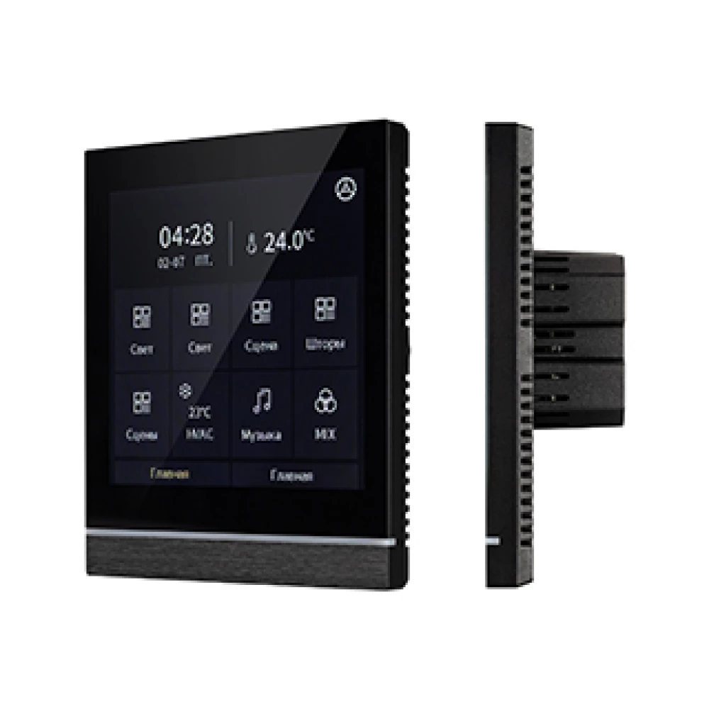 INTELLIGENT ARLIGHT Панель сенсорная KNX-113-40-MULTI-V4-IN (20-30V) (IARL, IP20 Пластик, 2 года) 032386 - Viokon.com