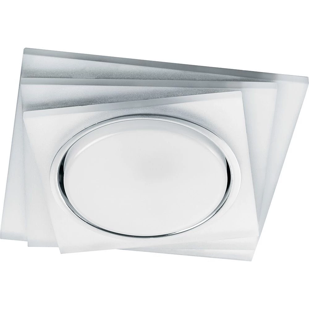 Светильник встраиваемый с белой LED подсветкой Feron CD5023 потолочный GX53 без лампы, матовый (40521) - Viokon.com