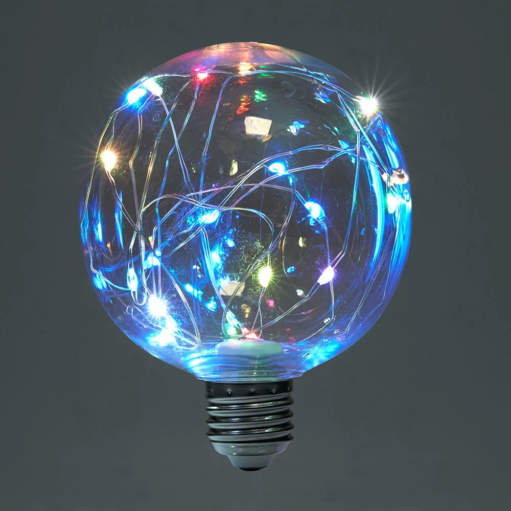 Лампа светодиодная Feron LB-382 E27 3W 230V RGB (41678) - Viokon.com