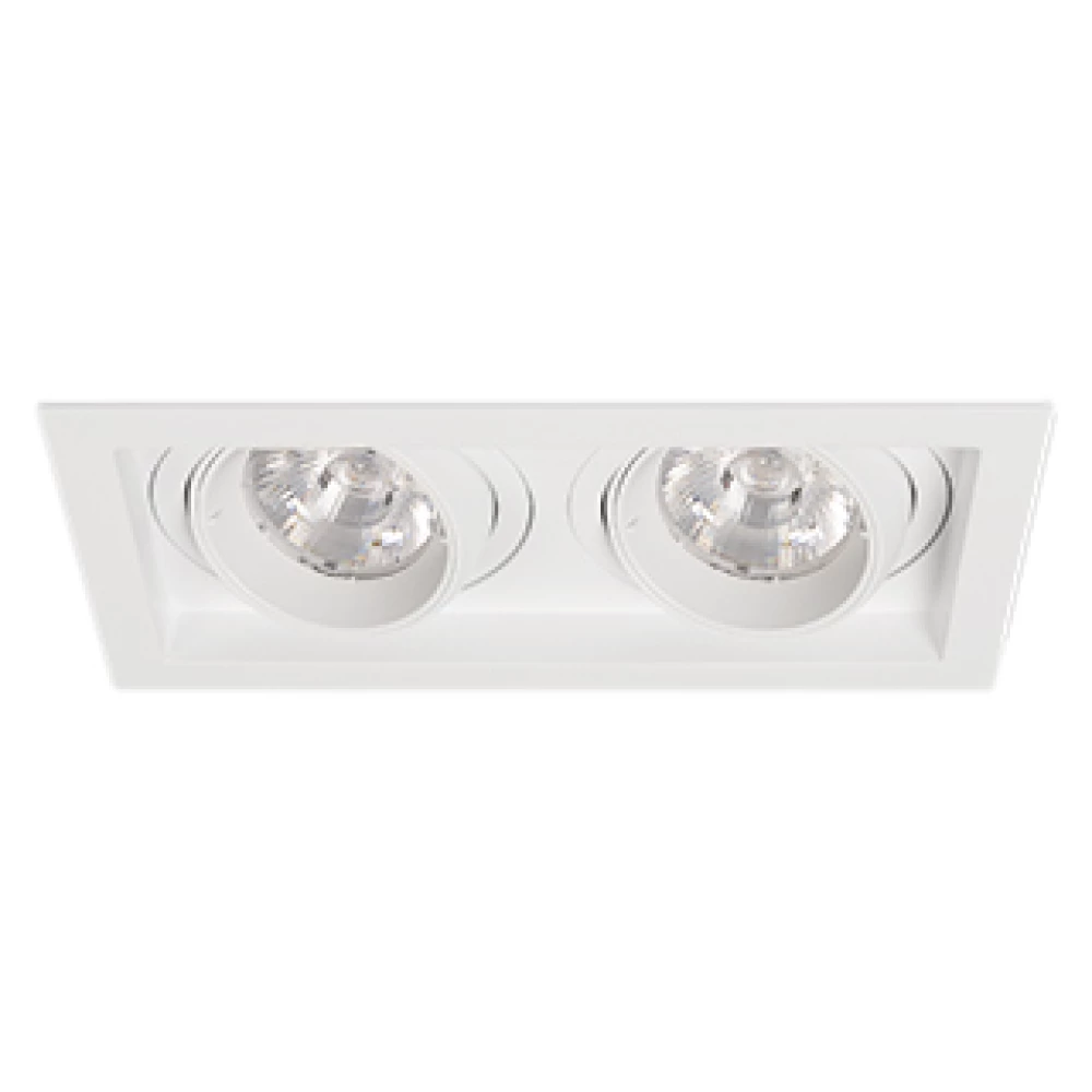 Светильник MS-VORTEX-BUILT-S210x117-2x20W Warm3000 (WH-WH, 20 deg, 230V) (Arlight, IP20 Металл, 5 лет) 057762 - Viokon.com