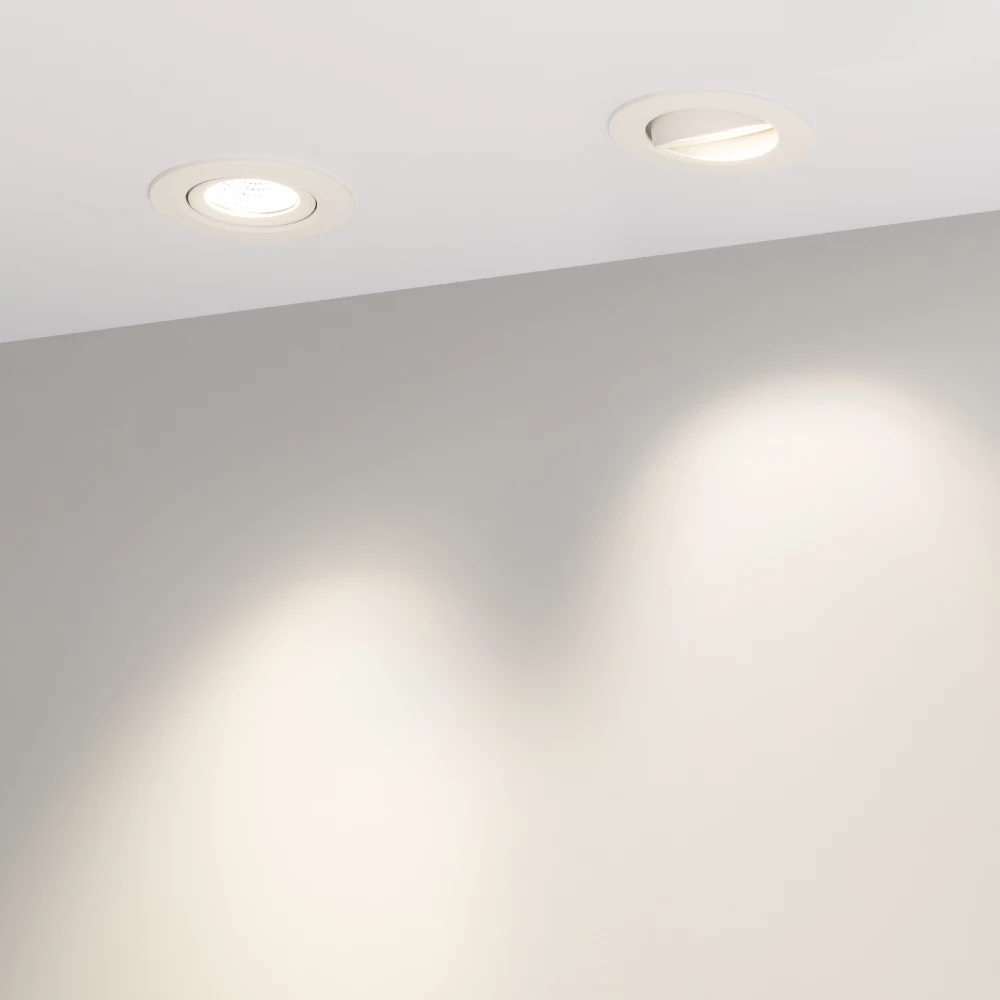 Светильник LTD-POLAR-TURN-R80-5W Day4000 (WH, 36 deg, 230V) (Arlight, IP20 Пластик, 3 года) 032309 - Viokon.com