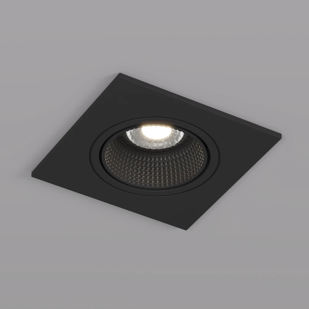 DK3071-BK Встраиваемый светильник IP 20 10 Вт GU53 LED черныйчерный пластик - Viokon.com