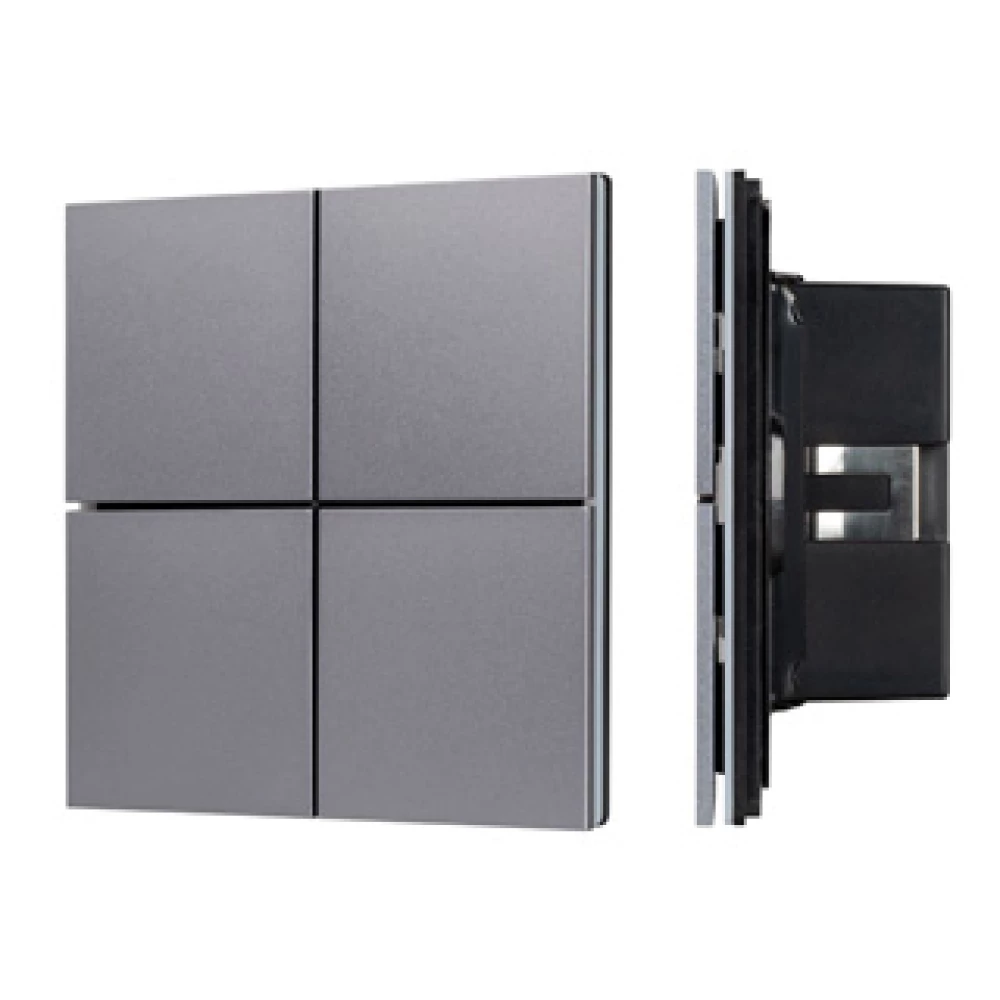 INTELLIGENT ARLIGHT Кнопочная панель KNX-304-23-IN Grey (BUS, Frameless) (IARL, IP20 Металл, 2 года) 038366 - Viokon.com