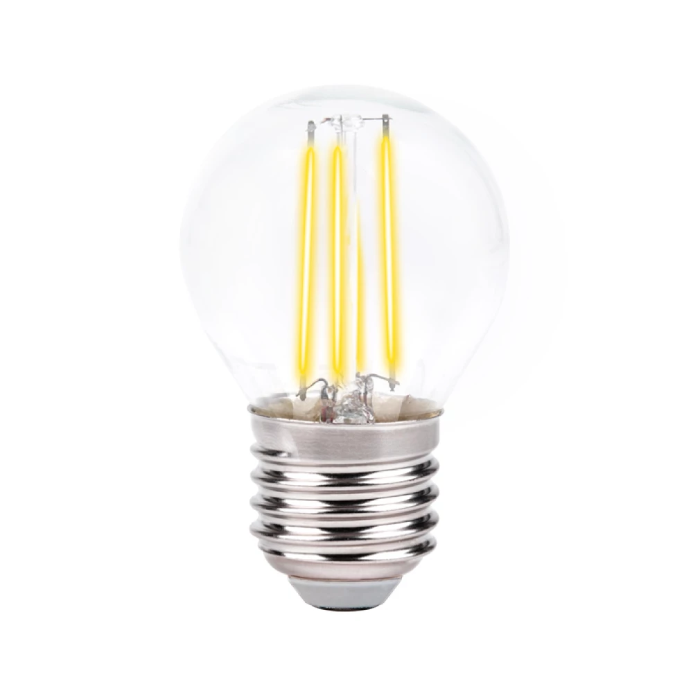 Филаментная светодиодная лампа G45 Лампа Filament LED G45-F 6W E27 4200K (60W) - Viokon.com