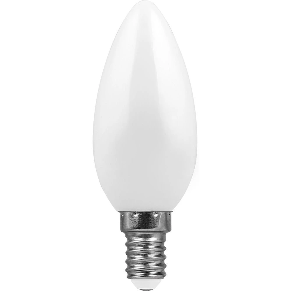 Лампа светодиодная Feron LB-66 Свеча E14 7W 230V 2700K (25785) - Viokon.com