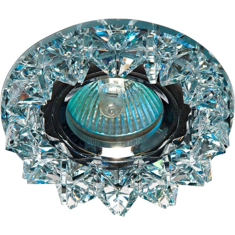 Светильник встраиваемый Feron CD2542 потолочный MR16 G5.3 прозрачный, хром (18929) - Viokon.com