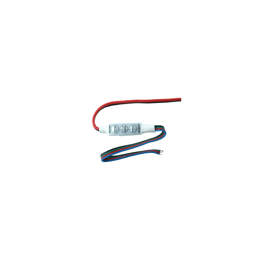 Контроллер RGB 2Aх3 51224V 3072144W 3 кнопки - Viokon.com