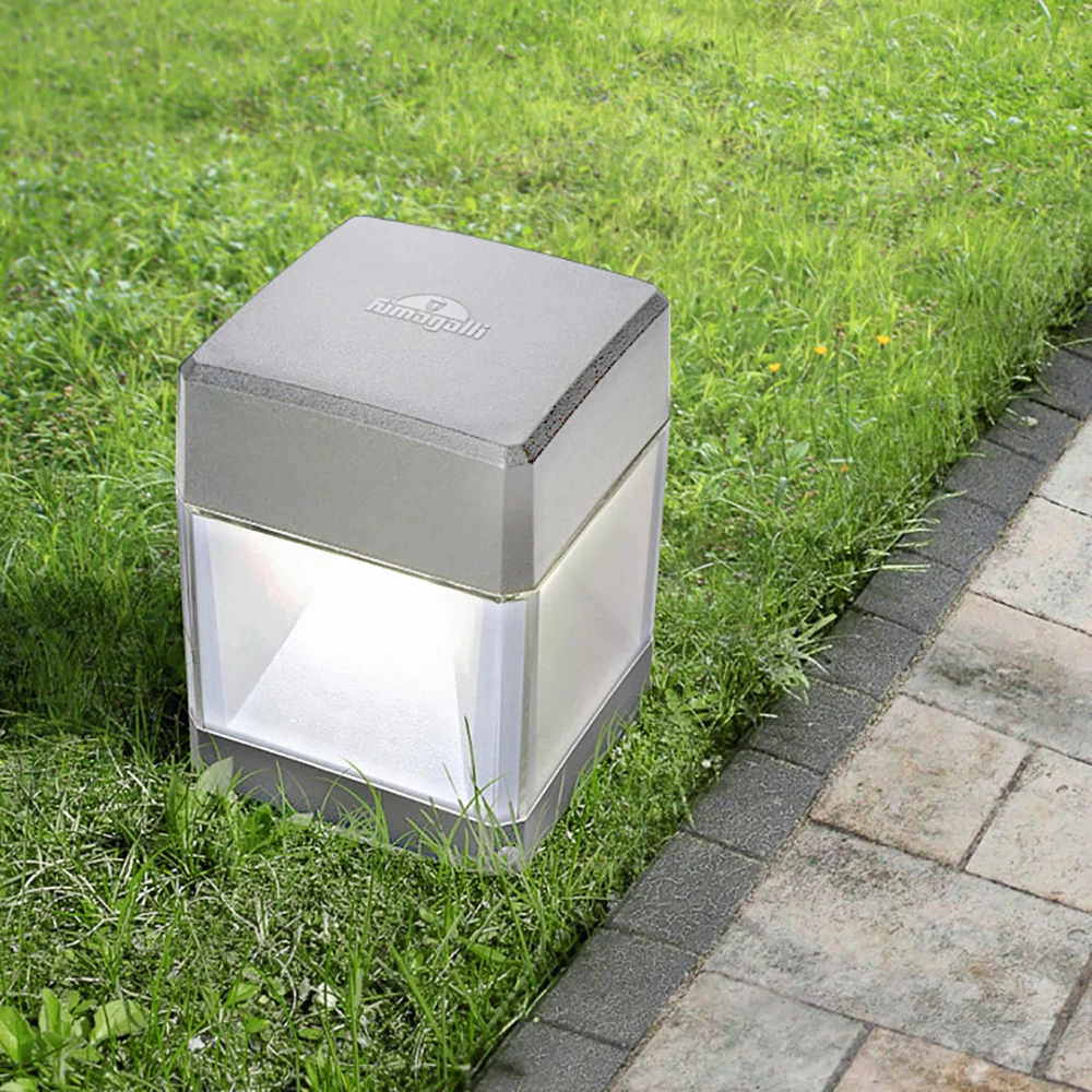 Светильник ландшафтный, Fumagalli DS1.561.000.LXG1K, 3W 230V GX53 серый (11634) - Viokon.com