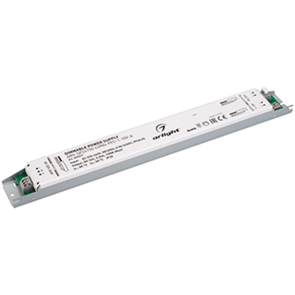 Блок питания ARV-SP24150-LONG-PFC-1-10V-A (24V, 6.25A, 150W) (Arlight, IP20 Металл, 5 лет) 025517 - Viokon.com