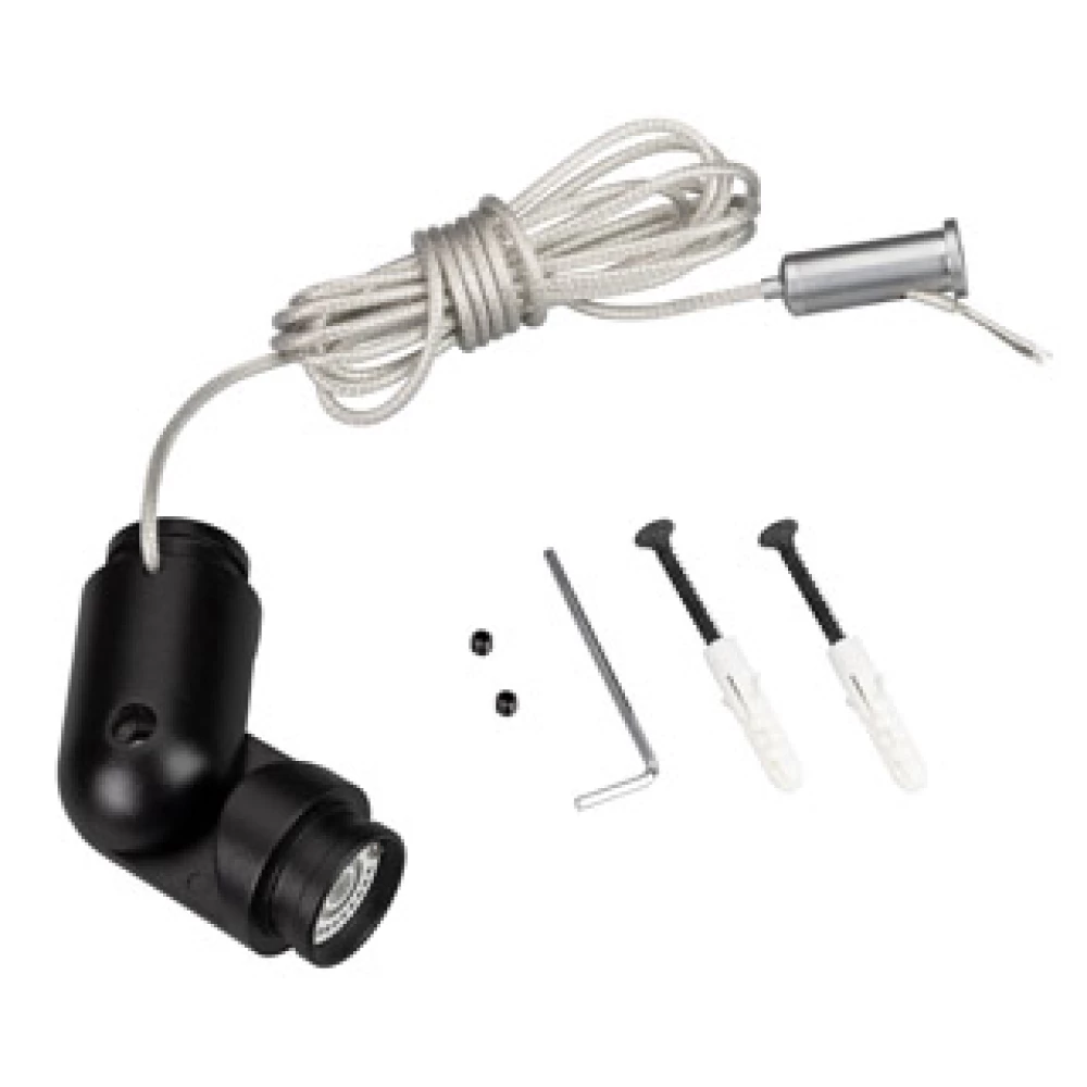Коннектор поворотный MAG-FLEX-CON-POWER-TURN-KIT (BK) (Arlight, IP20 Металл, 3 года) 034058 - Viokon.com