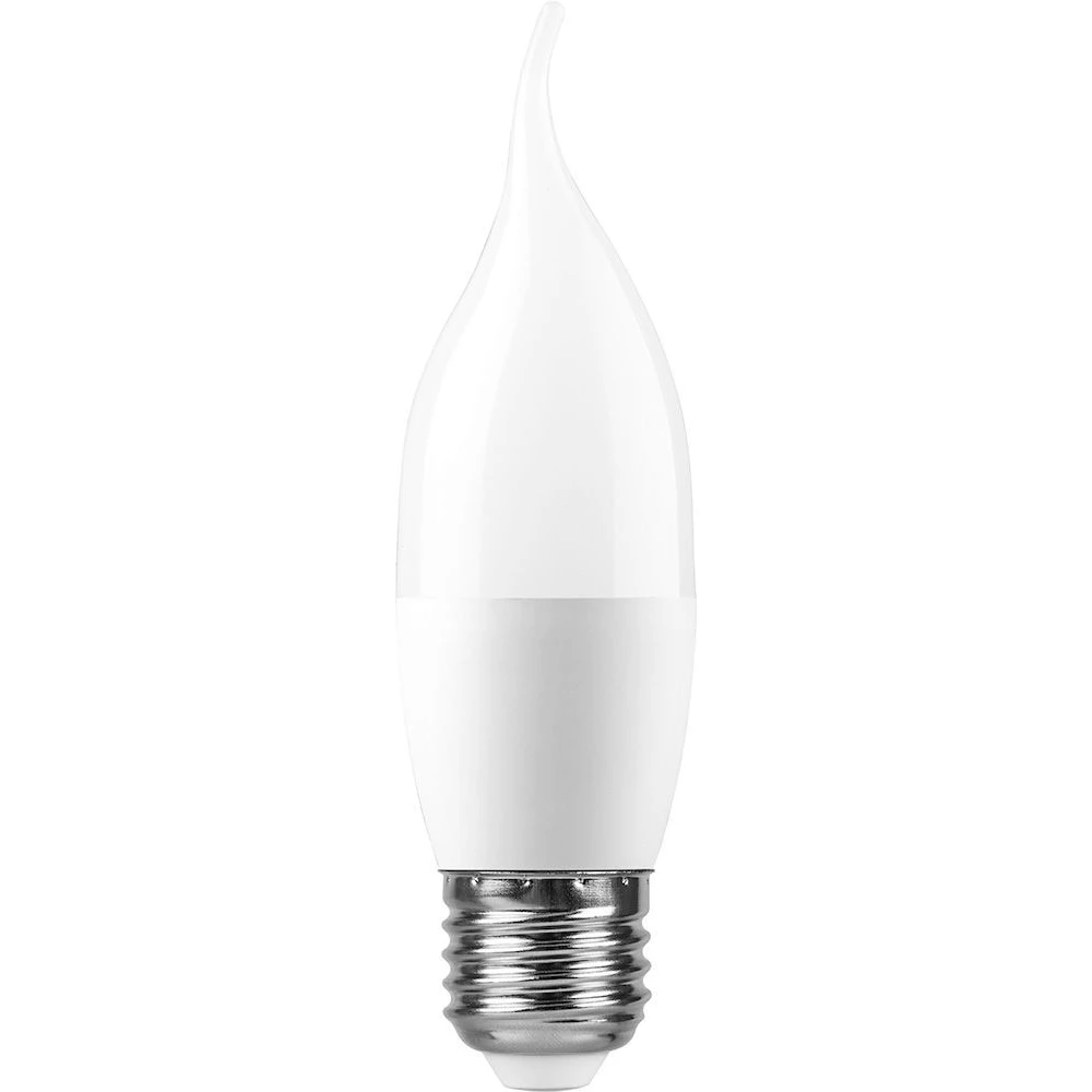 Лампа светодиодная Feron LB-770 Свеча на ветру E27 11W 6400K (25953) - Viokon.com