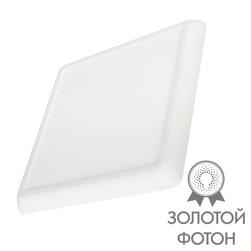 Светильник CL-FIOKK-S300x300-25W Day4000-MIX (WH, 120 deg, 230V) (Arlight, IP44 Пластик, 3 года) 034472 - Viokon.com