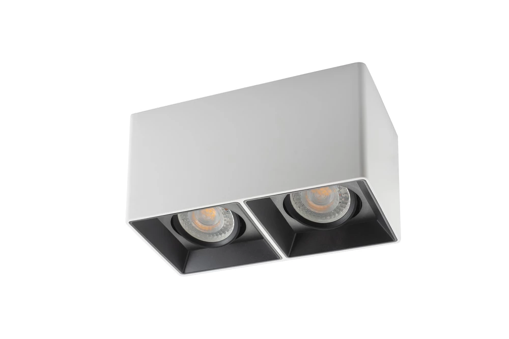 DK3035-WB Светильник накладной IP 20 10 Вт GU53 LED белыйчерный пластик - Viokon.com