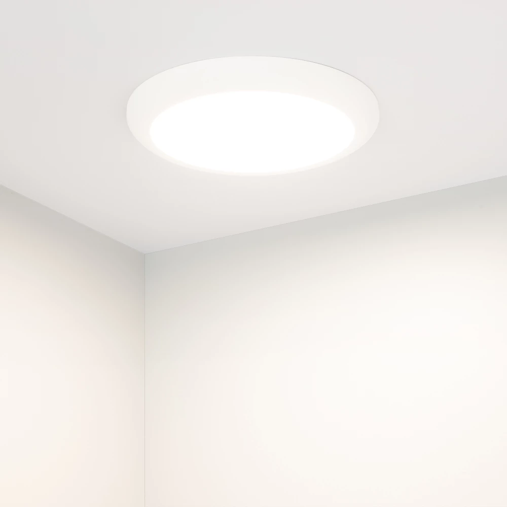 Светильник CL-FIOKK-R180-12W Day4000-MIX (WH, 120 deg, 230V) (Arlight, IP44 Пластик, 3 года) 034466 - Viokon.com