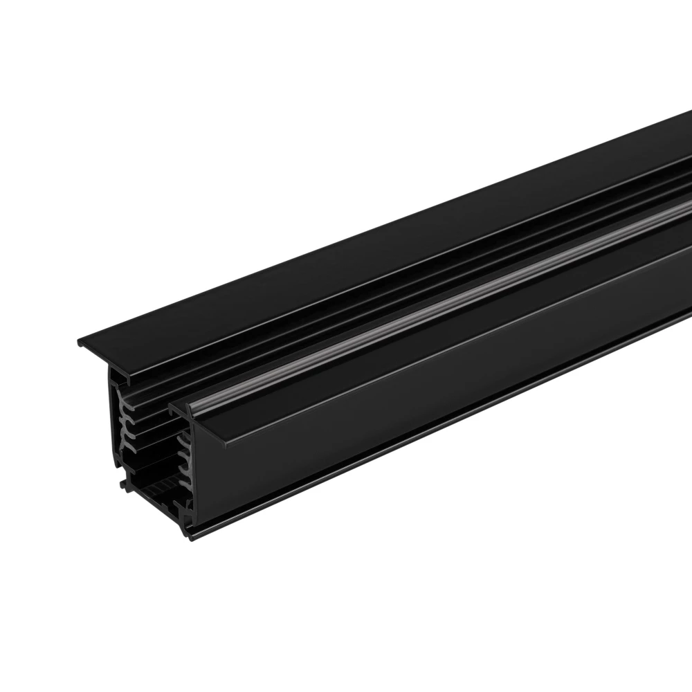 Трек встраиваемый LGD-4TR-TRACK-F-2000-BK-M (C) (Arlight, IP20 Металл, 3 года) 027865(1) - Viokon.com