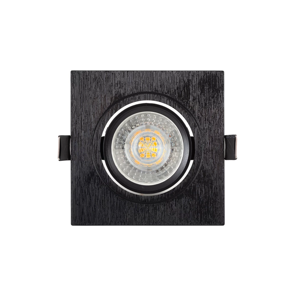 DK3021-BK Встраиваемый светильник IP 20 10 Вт GU53 LED черный пластик - Viokon.com