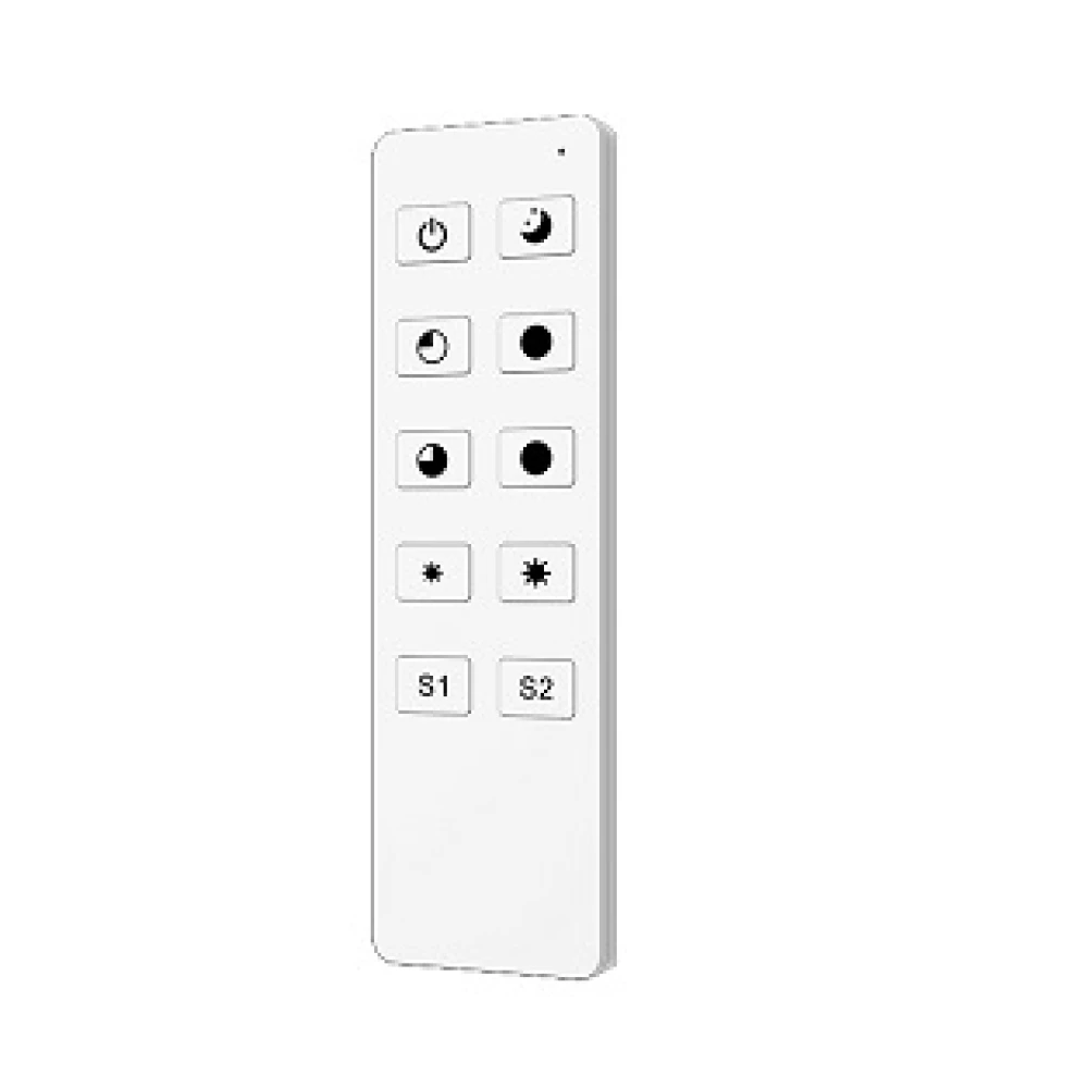 INTELLIGENT ARLIGHT Пульт SMART-801-22-1G-2SC-DIM White (3V, 2.4G) (IARL, IP20 Пластик, 5 лет) 045930 - Viokon.com
