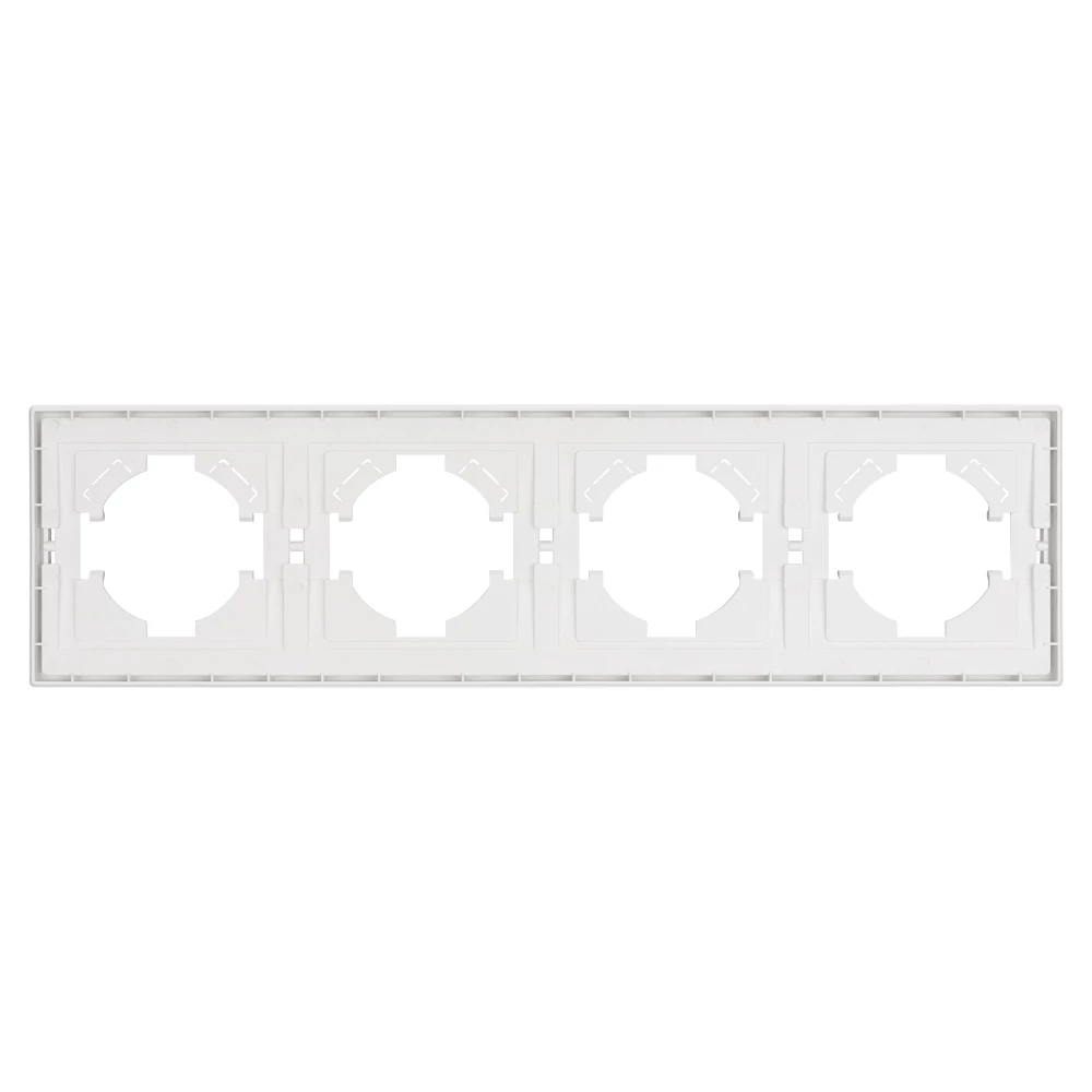 Рамка пластиковая FRM-TENDO-SFPL-4-WH (Arlight, Матовый белый) 054656 - Viokon.com