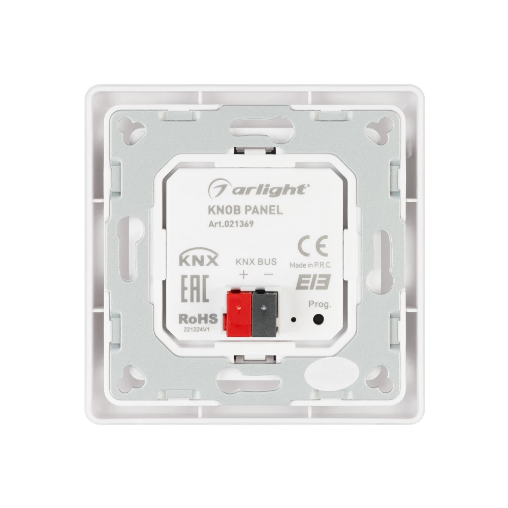 Панель Knob SR-KN9550K4-UP White (KNX, DIM) (Arlight, IP20 Пластик, 3 года) 021369 - Viokon.com