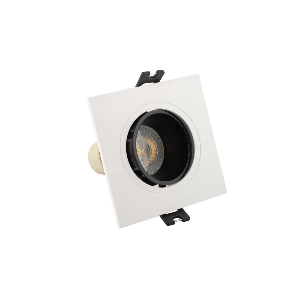 DK3021-WB Встраиваемый светильник IP 20 10 Вт GU53 LED белыйчерный пластик - Viokon.com