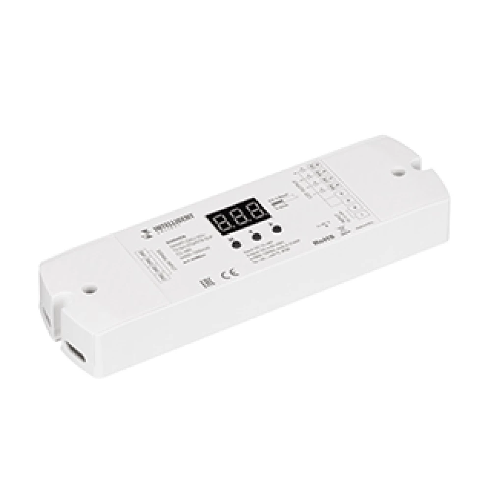 INTELLIGENT ARLIGHT Диммер SMART-DALI-204-72-SH-DT6/DT8-SUF (12-48V, 4x350-1200mA) (IARL, IP20 Пластик, 5 лет) 038544 - Viokon.com
