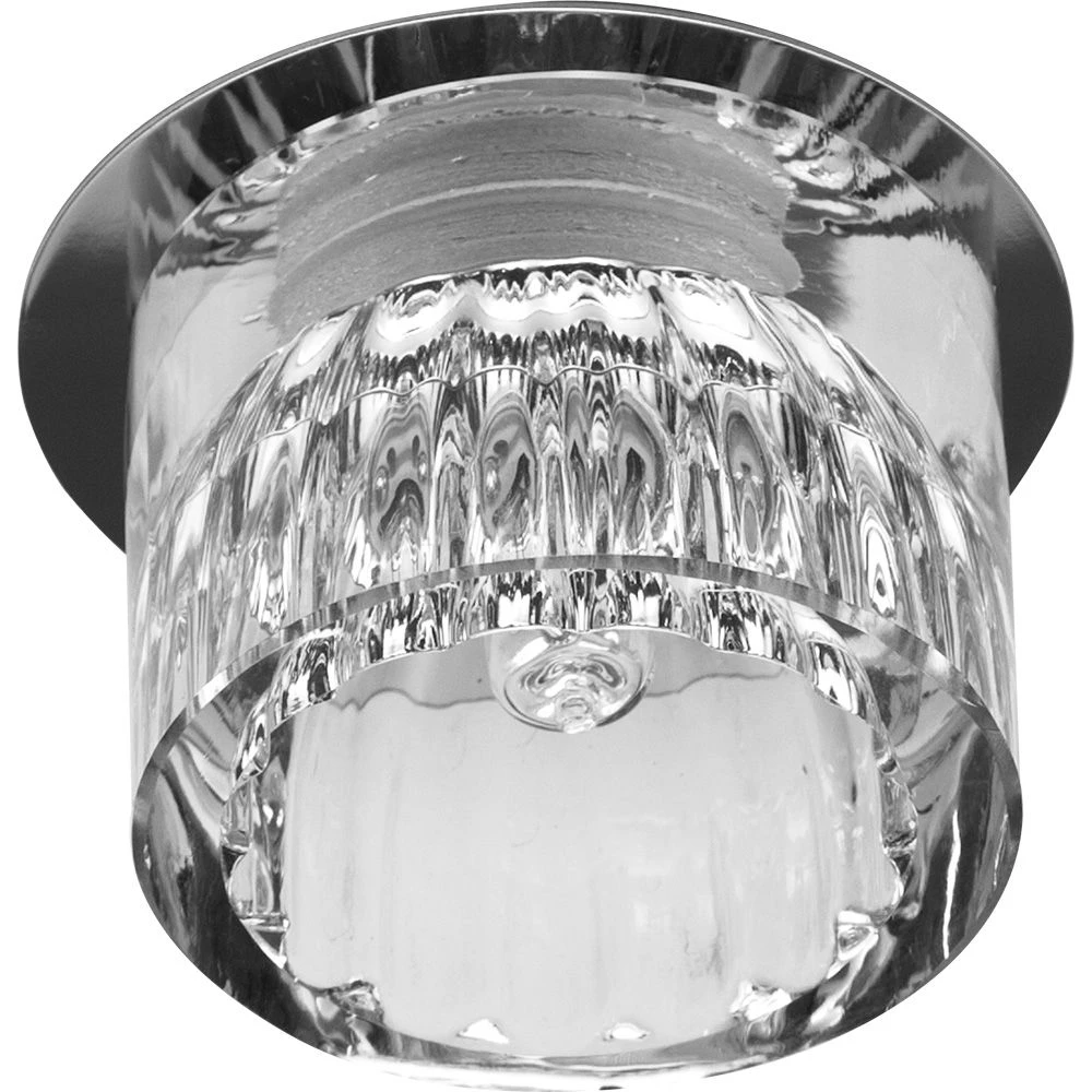 Светильник потолочный, JCD9 35W G9 прозрачный,хром, JD160 (18906) - Viokon.com