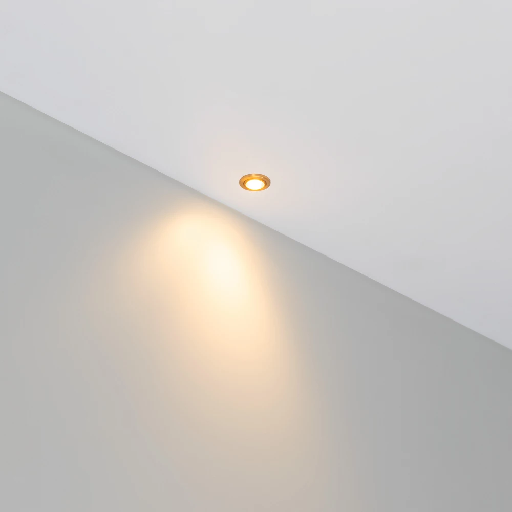 Светильник ART-PICCOLO-BUILT-R13-1W Warm2700 (BRS, 30 deg, 3V) (Arlight, IP40 Металл, 3 года) 061675 - Viokon.com