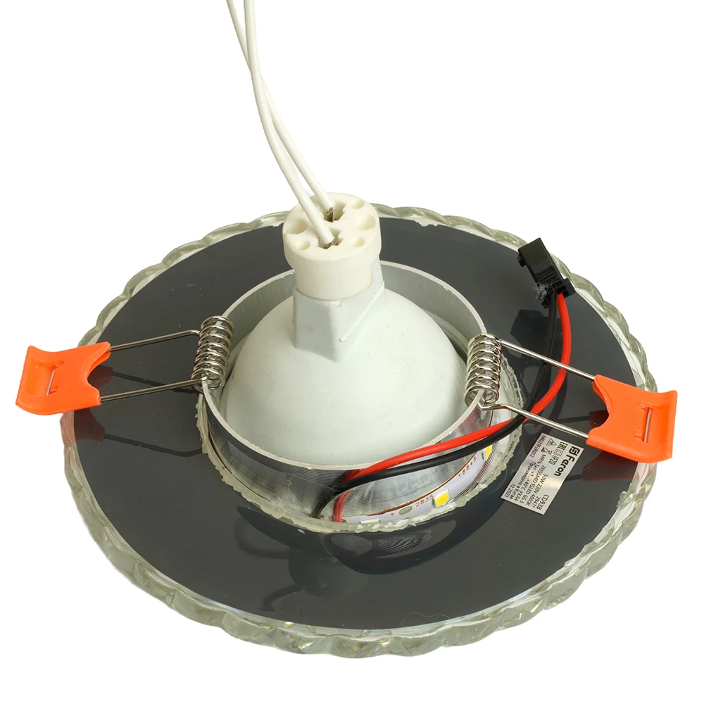 Светильник встраиваемый с белой LED подсветкой Feron CD938 потолочный MR16 G5.3 прозрачный (29471) - Viokon.com
