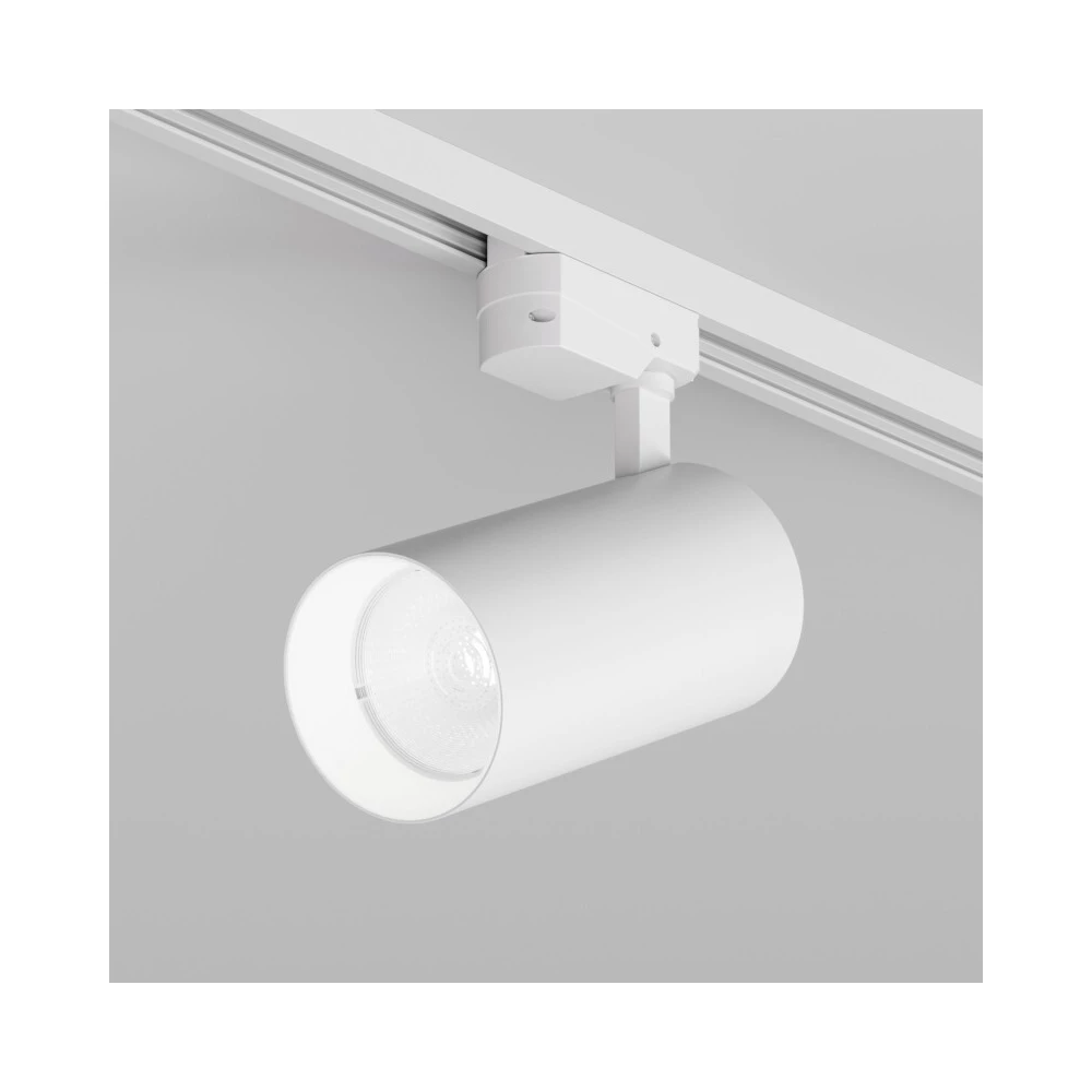 DK6456-WH Трековый светильник SOLID KOPER 155мм d80 220V LED 4000K 30W IP20 белый алюминий - Viokon.com