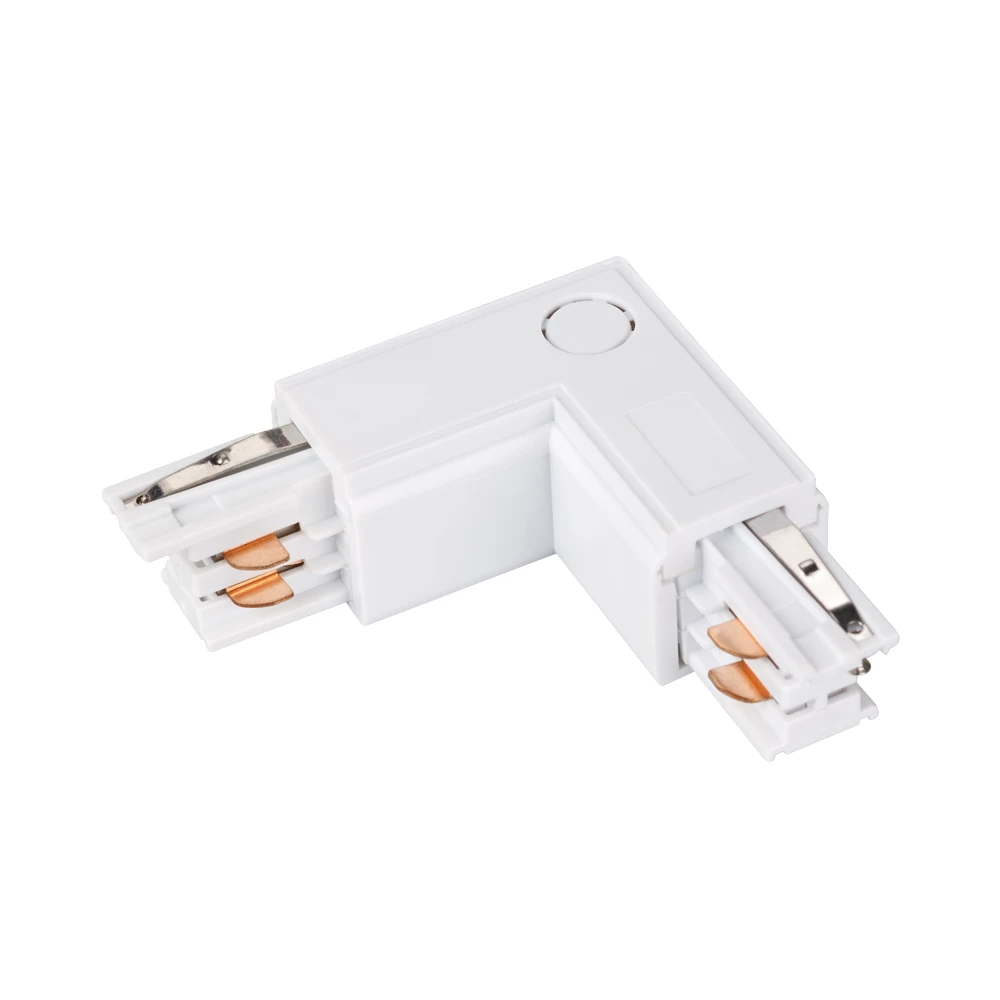 Коннектор угловой LGD-4TR-CON-L-EXT-WH (C) (Arlight, IP20 Пластик, 3 года) 024718 - Viokon.com