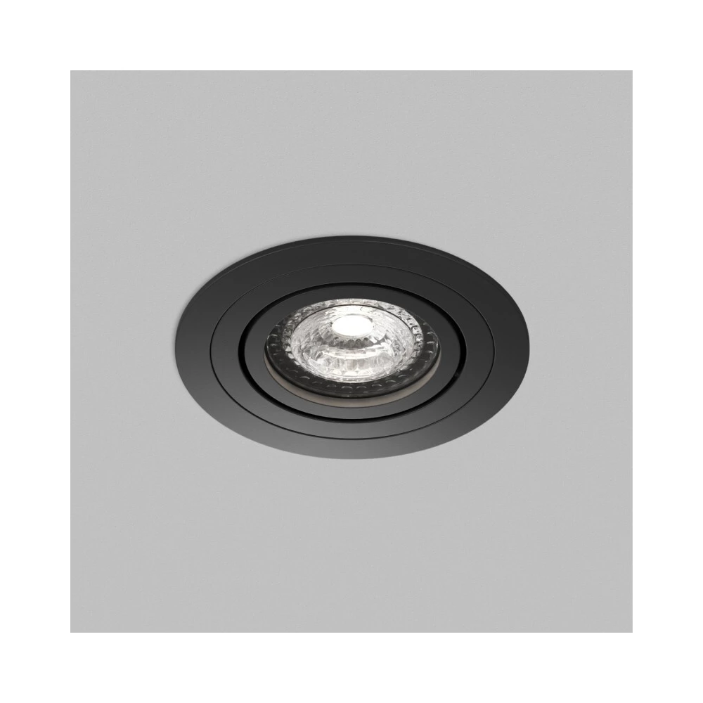 Встраиваемый светильник PRIME GU53 до 15 Вт LED IP20 черный алюминий - Viokon.com