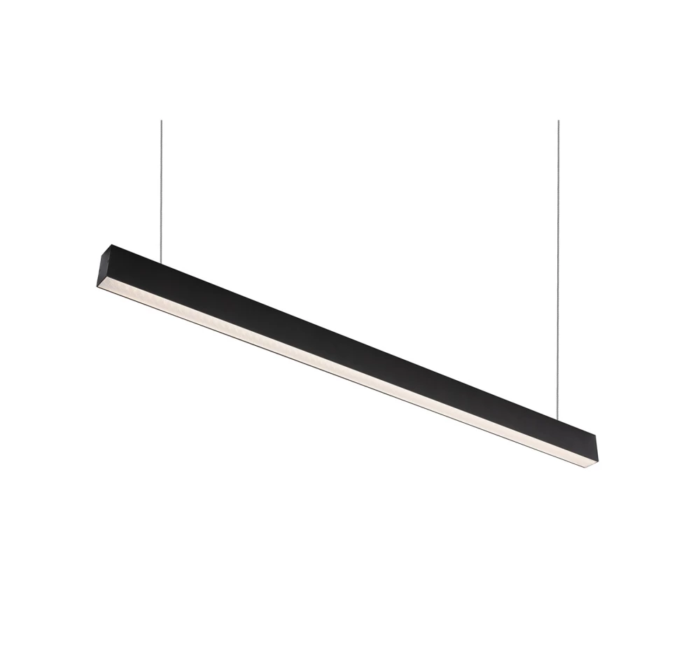 DK9303-BK Линейный светильник 72W 3000mm 3000K черный - Viokon.com