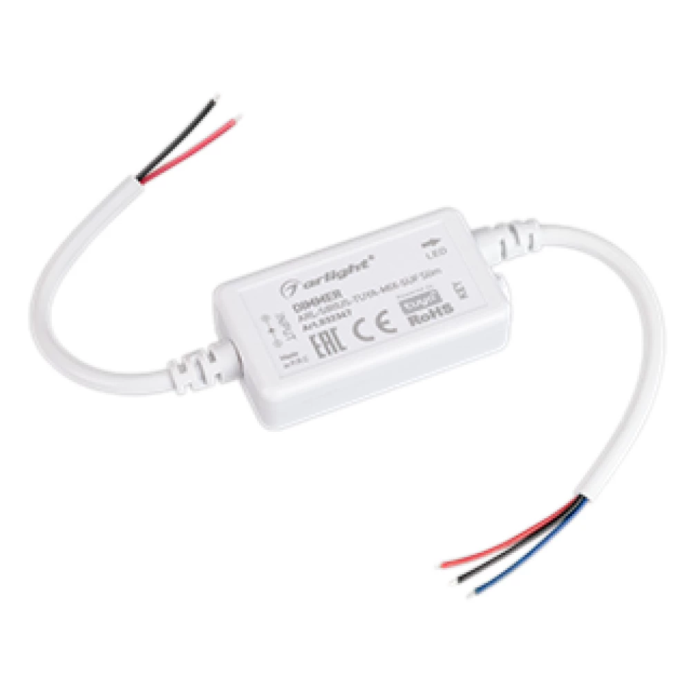 Диммер ARL-SIRIUS-TUYA-MIX-SUF Slim (12-24V, 2x3A, 2.4G) (Arlight, Контроллер) 032347 - Viokon.com