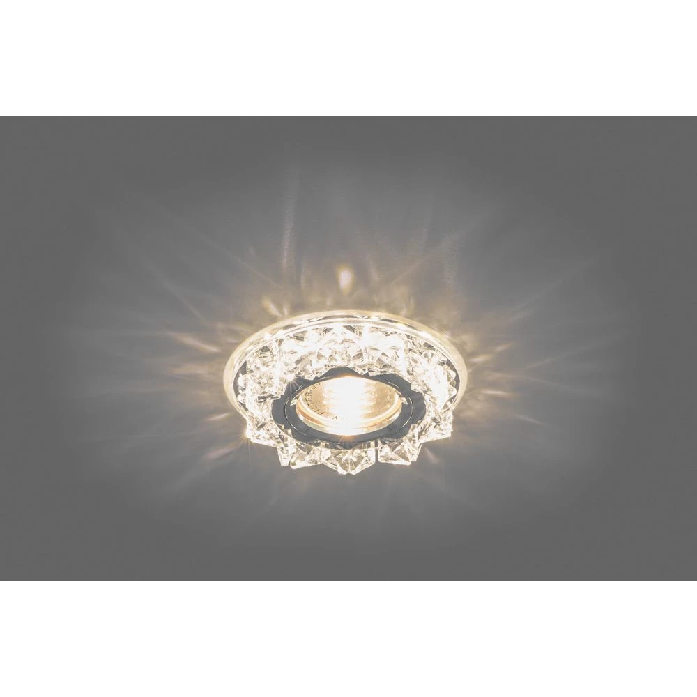 Светильник встраиваемый с белой LED подсветкой Feron CD2917 потолочный MR16 G5.3 прозрачный (28466) - Viokon.com