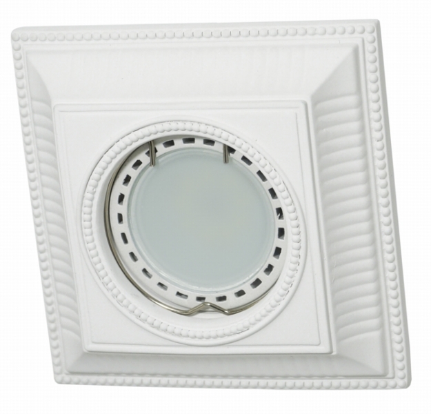 Светильник гипсовый встраиваемый mr 16 Roden RD-117 Wh - Viokon.com