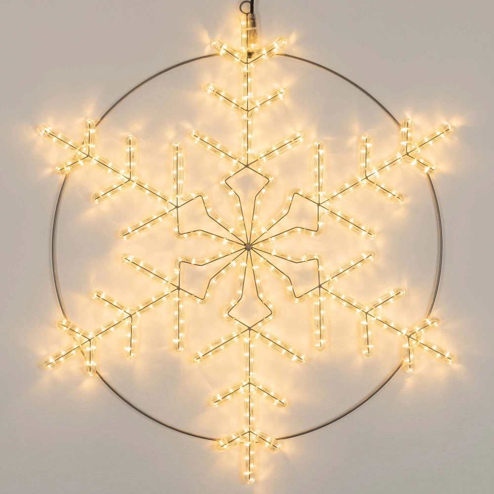 Фигура светодиодная ARD-SNOWFLAKE-M3-920x920-432LED Warm (230V, 30W) (Ardecoled, IP65, 1 год) 034251 - Viokon.com