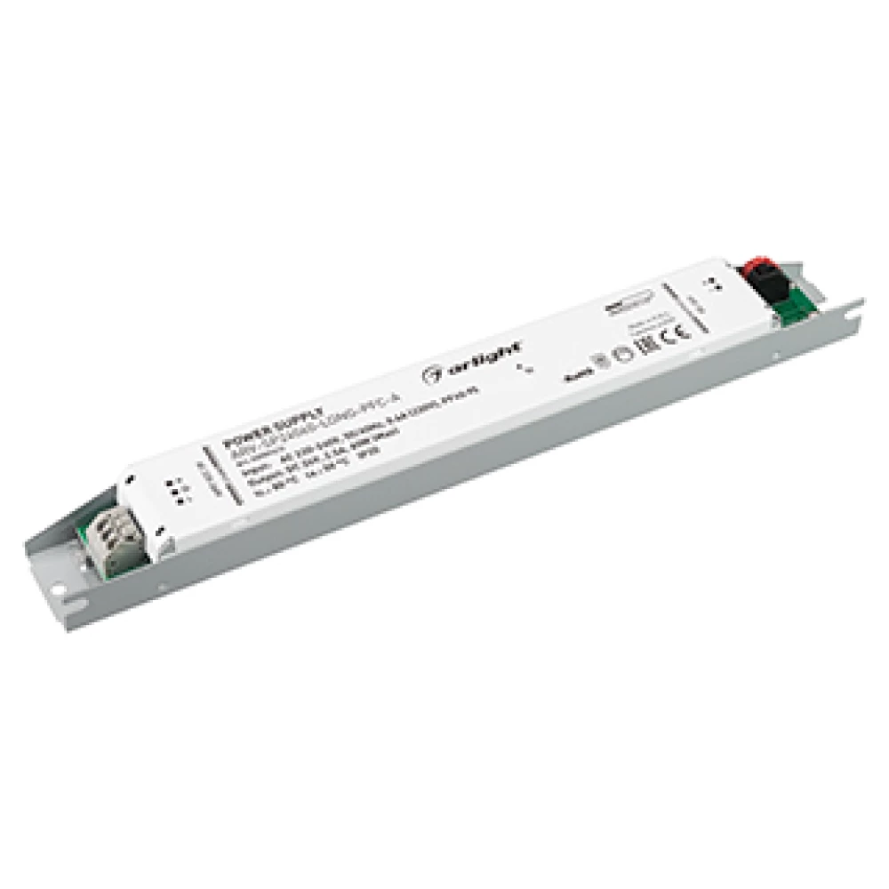 Блок питания ARV-SP24060-LONG-PFC-A (24V, 2.5A, 60W) (Arlight, IP20 Металл, 5 лет) 025594(1) - Viokon.com