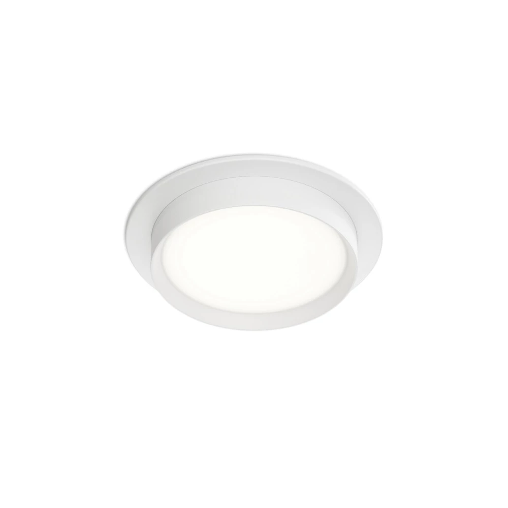 Встраиваемый светильник RATIO GX53 до 15 Вт LED IP20 белый алюминий акрил - Viokon.com