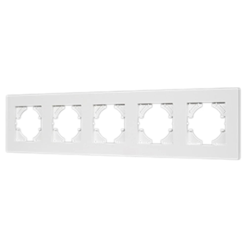 Рамка пластиковая FRM-PERIO-PL-5-WH (Arlight, -) 049762 - Viokon.com