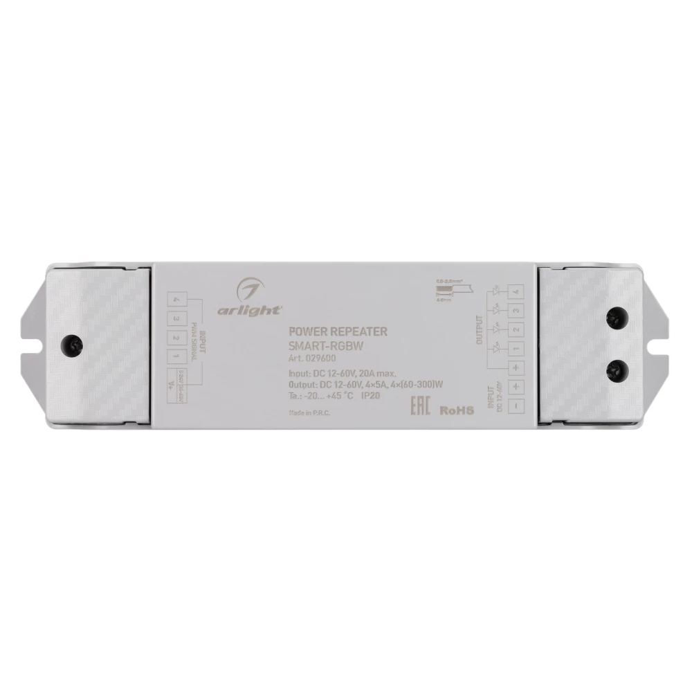 Усилитель SMART-RGBW (12-60V, 4x5A) (Arlight, -) 029600 - Viokon.com