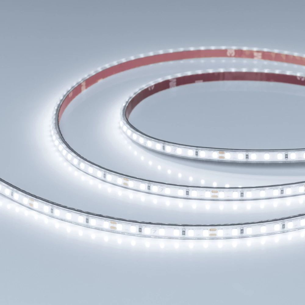 Лента герметичная RTW-PS-A140-7mm 24V White6000 (10 W/m, IP67, 5m) (Arlight, CRI>90) 058504 - Viokon.com