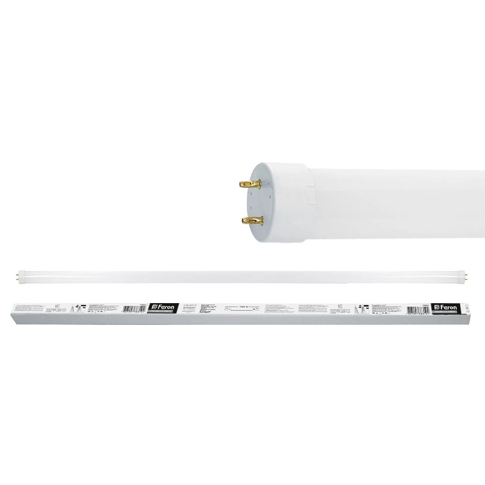 Лампа светодиодная Feron LB-213 G13 10W 175-265V 4000K 0,6м (25497) - Viokon.com