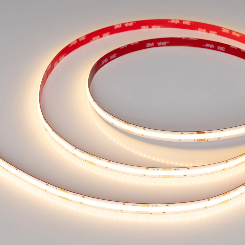 Лента COB-X512-10mm 24V White-MIX (15 W/m, IP20, CSP, 5m) (Arlight, 5 лет) 037130 - Viokon.com