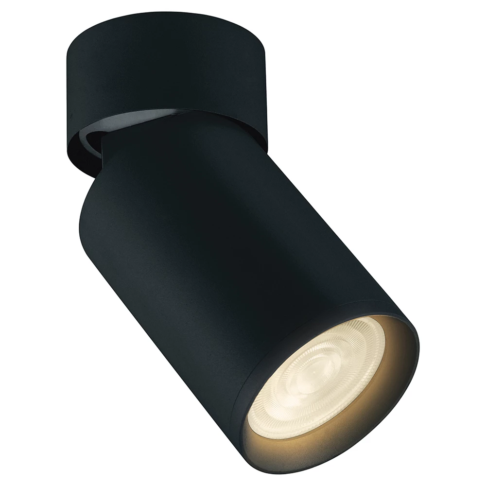 Светильник потолочный Feron ML180 MR16 35W 230V, черный (41877) - Viokon.com
