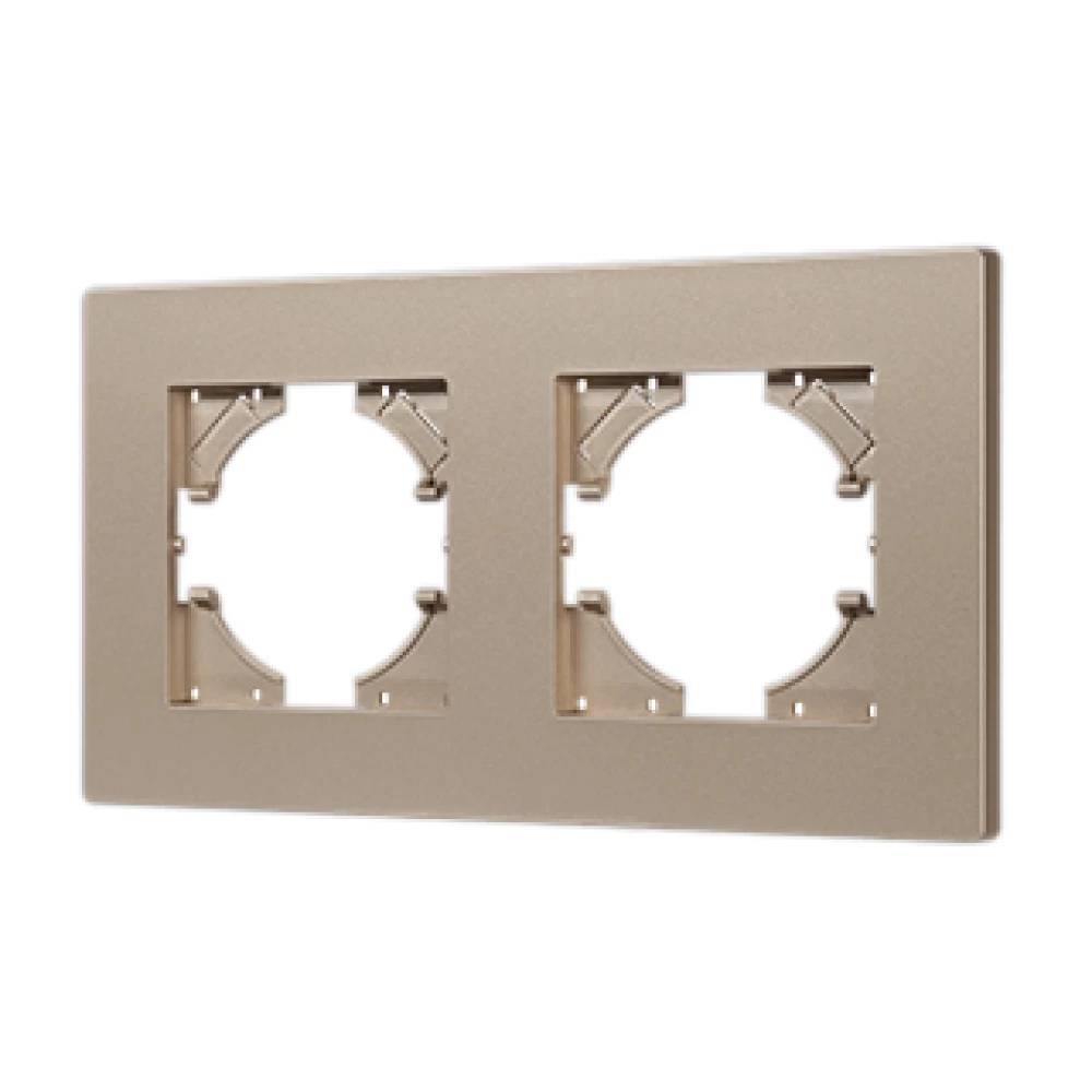 Рамка пластиковая FRM-PERIO-PL-2-GD (Arlight, -) 049753 - Viokon.com