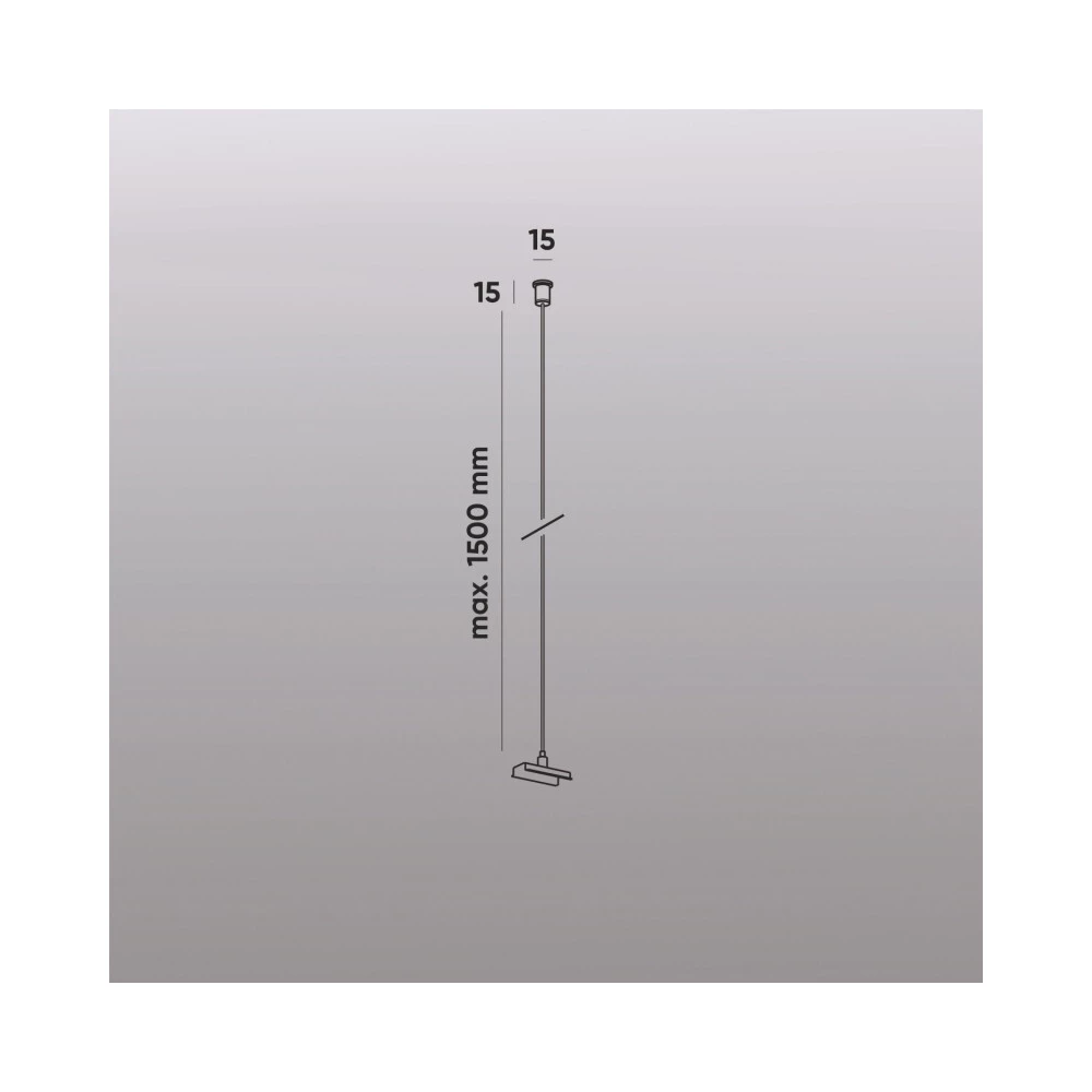 TR2126-WH Механический подвес для трека SMART BASE IP20 15м белый алюминий - Viokon.com