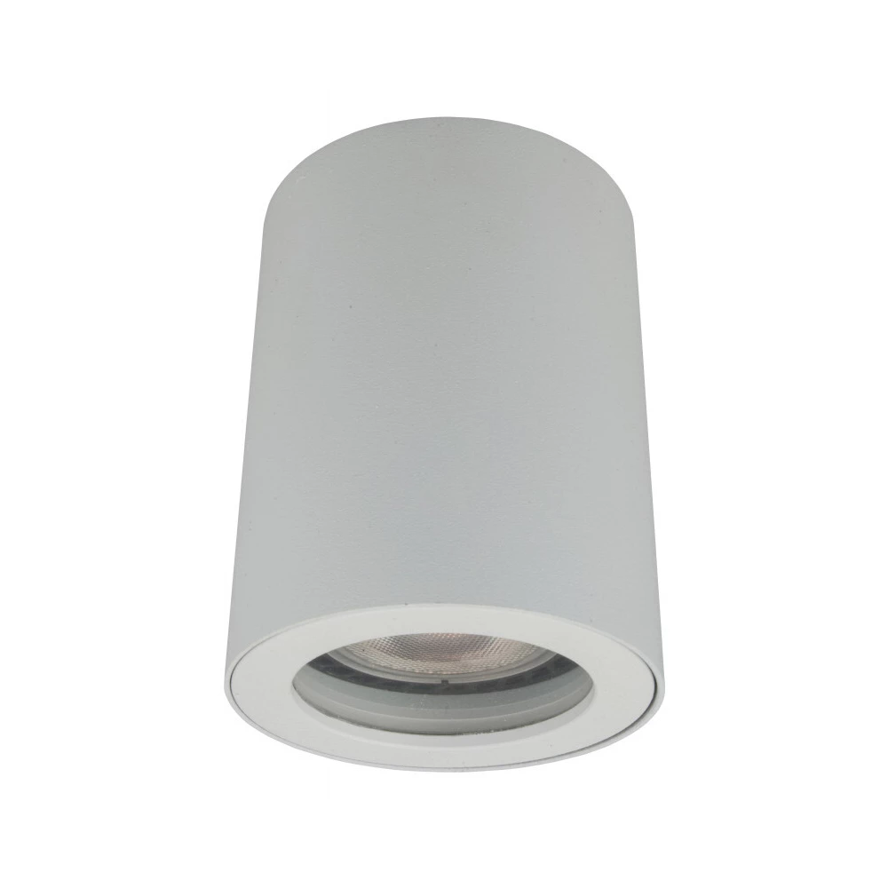 DK3007-WH Накладной светильник влагозащ IP 44 15 Вт GU10 белый алюминий - Viokon.com