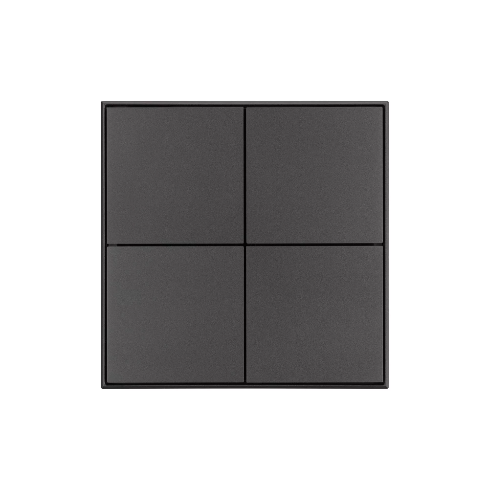 INTELLIGENT ARLIGHT Кнопочная панель KNX-304-23-IN Black (BUS, Frame) (IARL, IP20 Металл, 2 года) 039667 - Viokon.com
